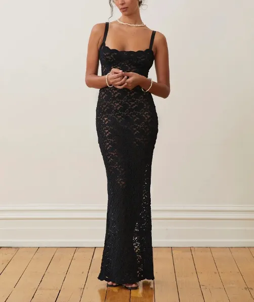 Sexy Bodycon Lace Cami Dresses